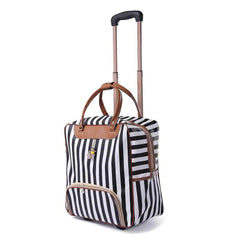 Fashion Women's Travel Luggage Trolley Bag with Wheels - Business Boarding, Rolling Suitcase style 1