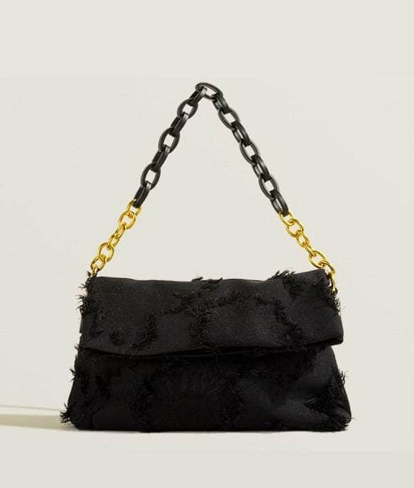 Fashionable Fringed Shoulder Bag