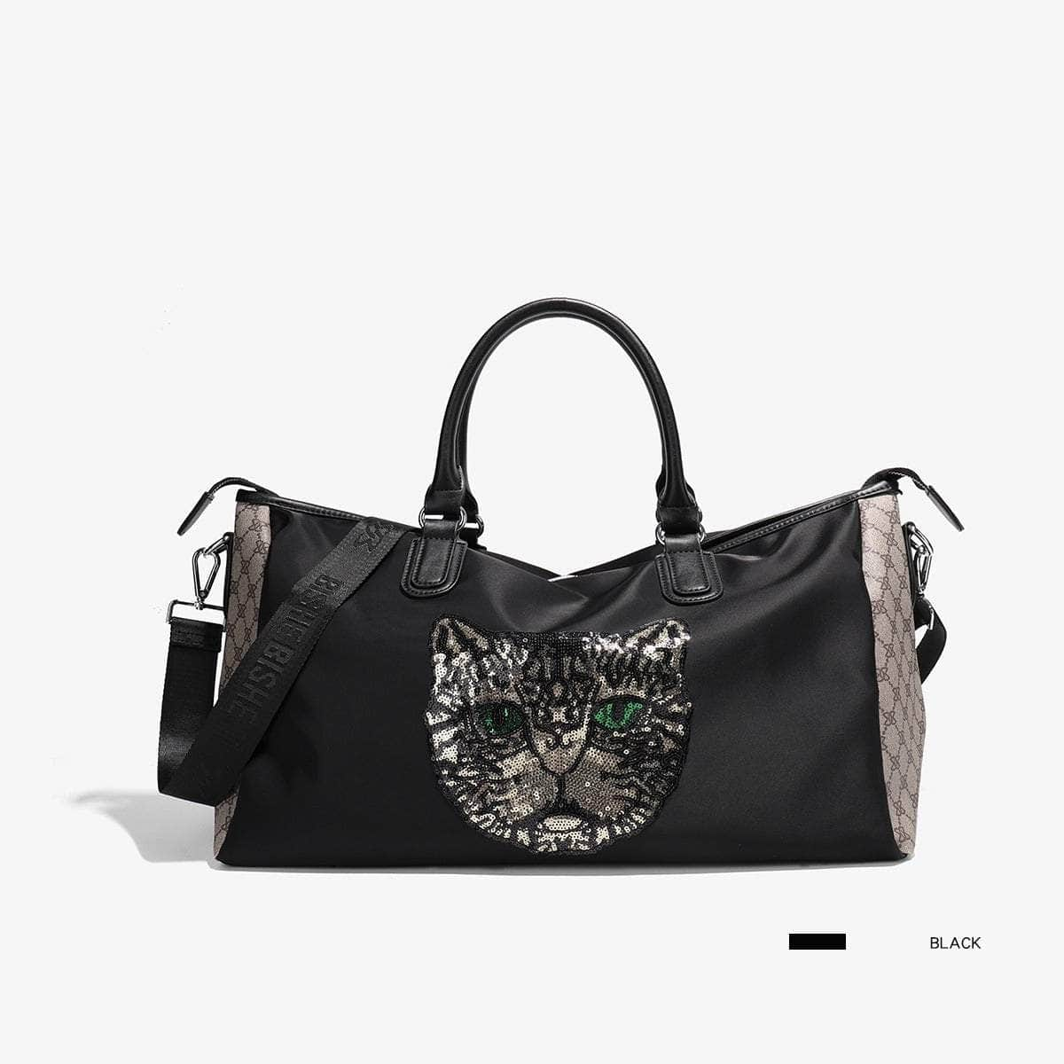 Feline Design Carryall Bag Black