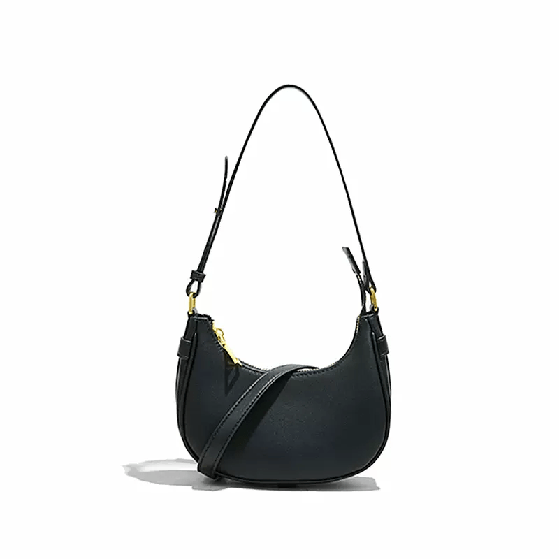 Fiora Women's Blossom Shoulder Bag Black / Large