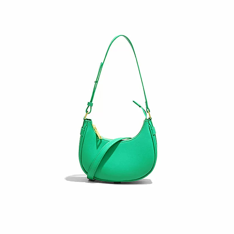 Fiora Women's Blossom Shoulder Bag Green / Large