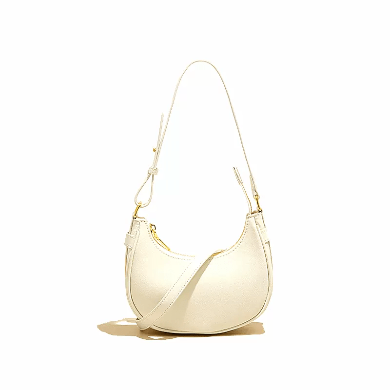 Fiora Women's Blossom Shoulder Bag Ivory / Large