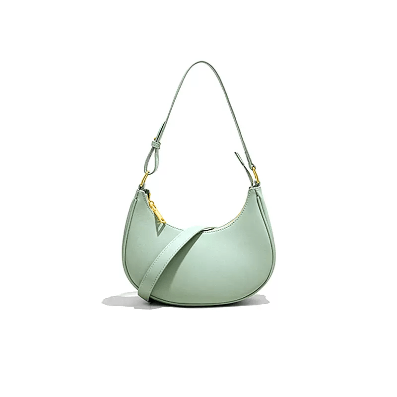 Fiora Women's Blossom Shoulder Bag Mint Green / Large