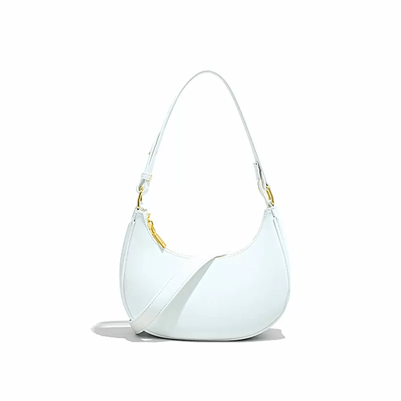 Fiora Women's Blossom Shoulder Bag White / Large