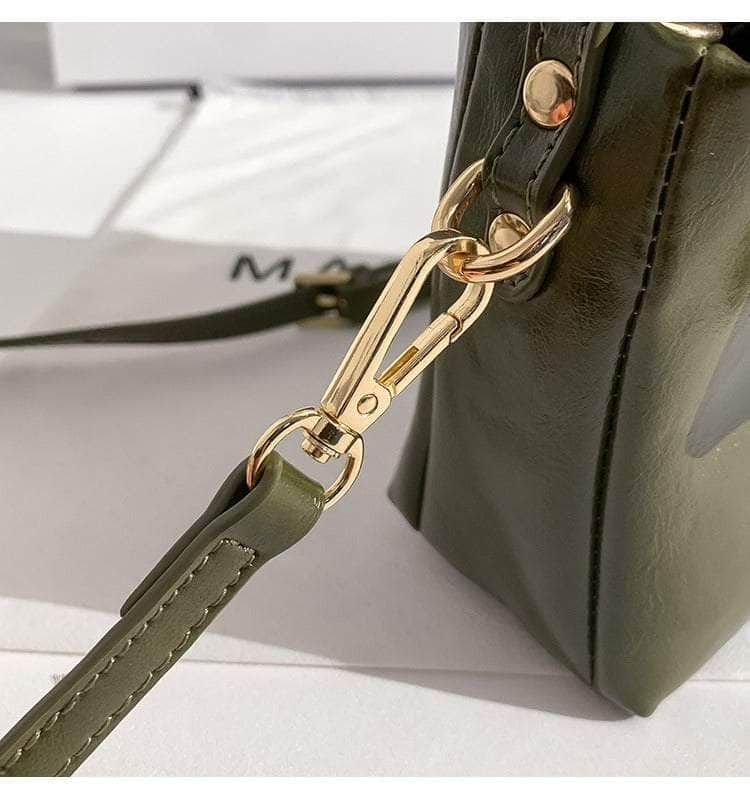 Flap Top Mini Crossbody Bag with Handle