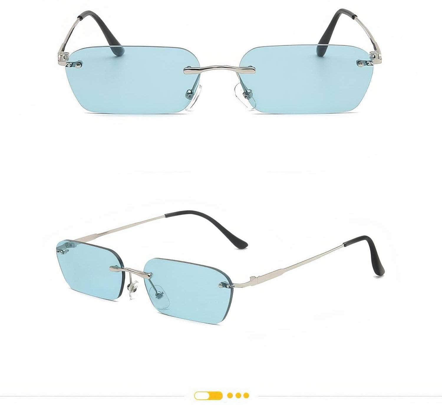 Flat Top Square Sunglasses