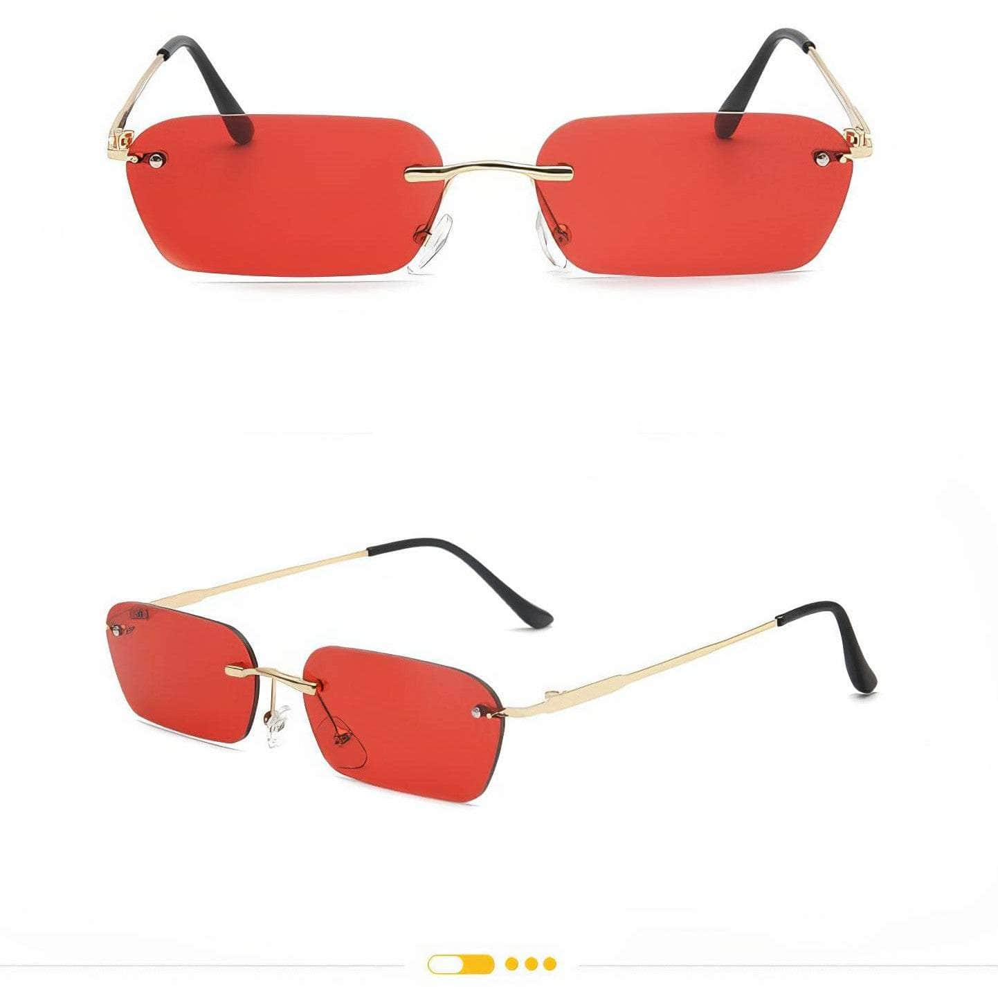 Flat Top Square Sunglasses