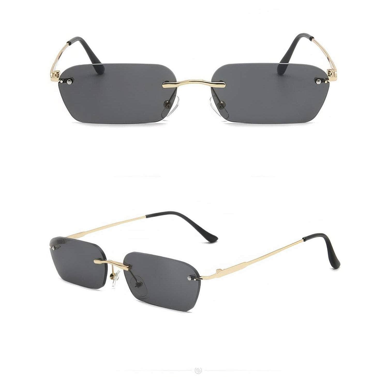 Flat Top Square Sunglasses