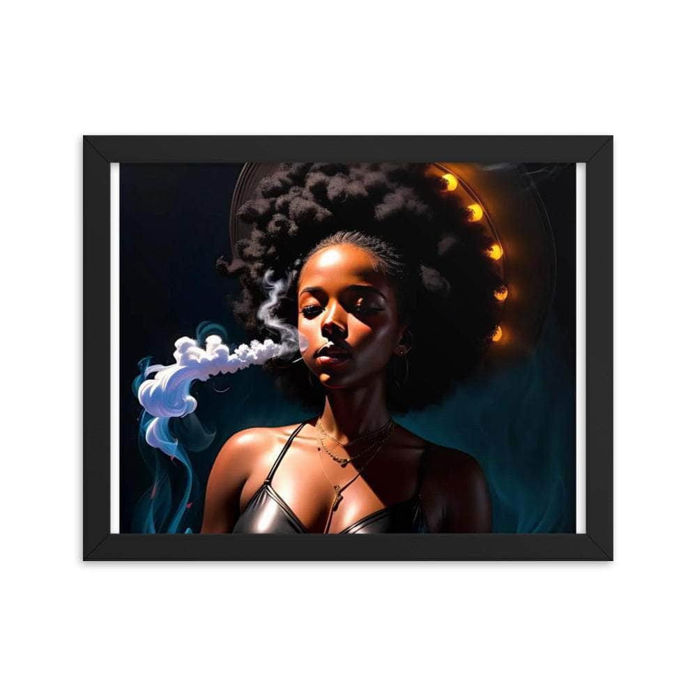 Framed poster Black / 11″×14″