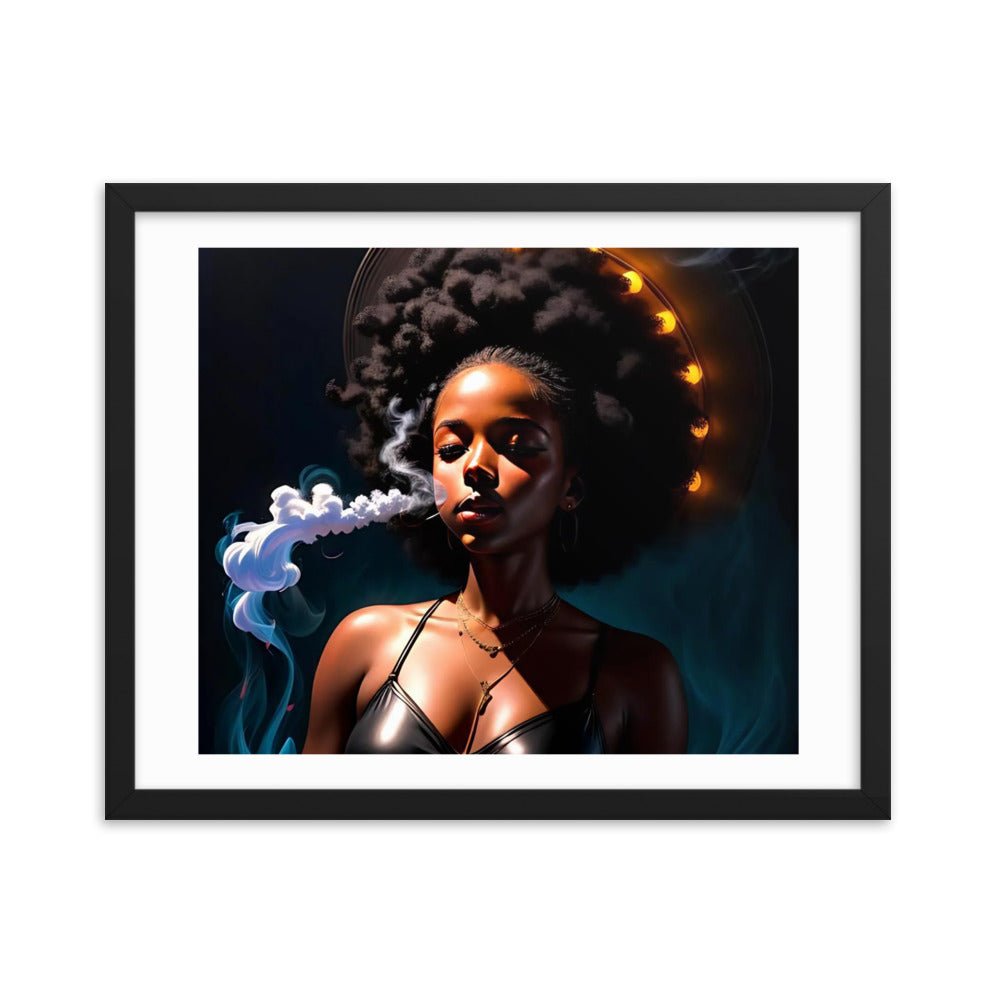 Framed poster Black / 16″×20″