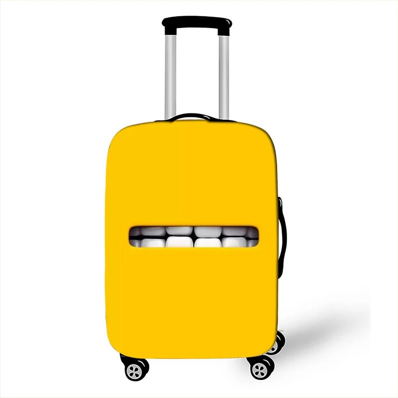 Funny Expression Print Luggage Cover pxtgaoguai29 / M
