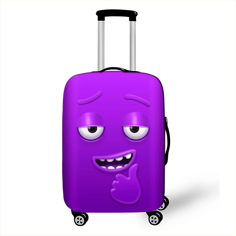 Funny Expression Print Luggage Cover pxtgaoguai30 / S