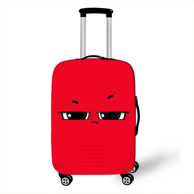 Funny Expression Print Luggage Cover pxtgaoguai31 / S