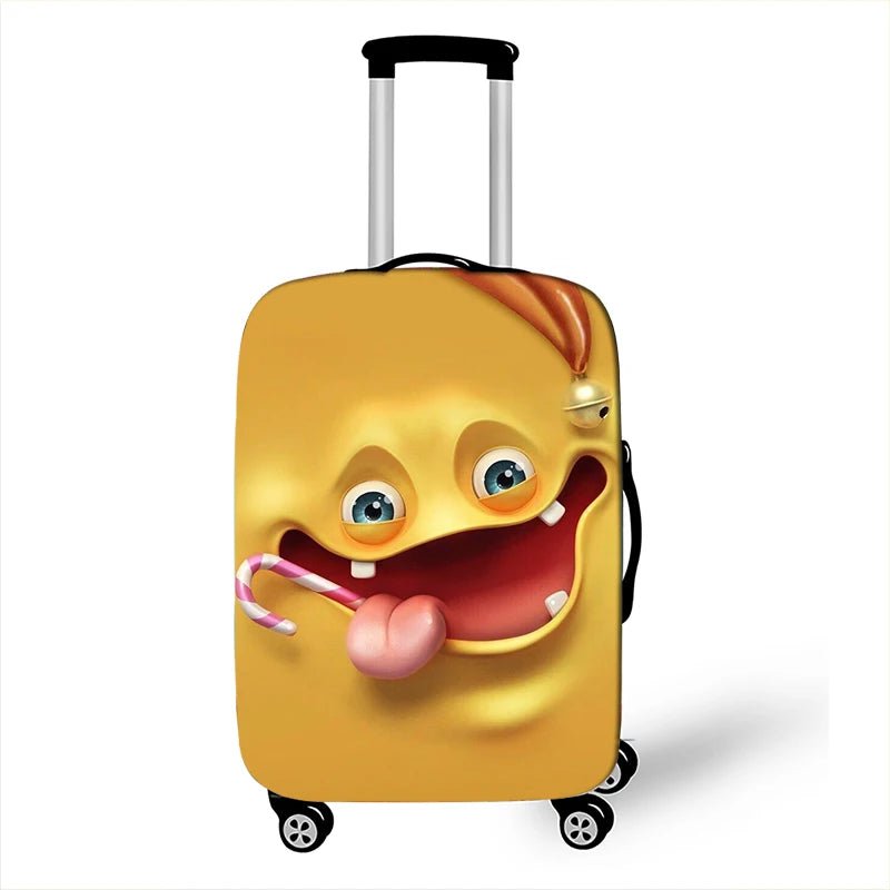 Funny Expression Print Luggage Cover pxtgaoguai32 / S
