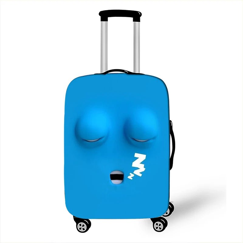 Funny Expression Print Luggage Cover pxtgaoguai36 / S