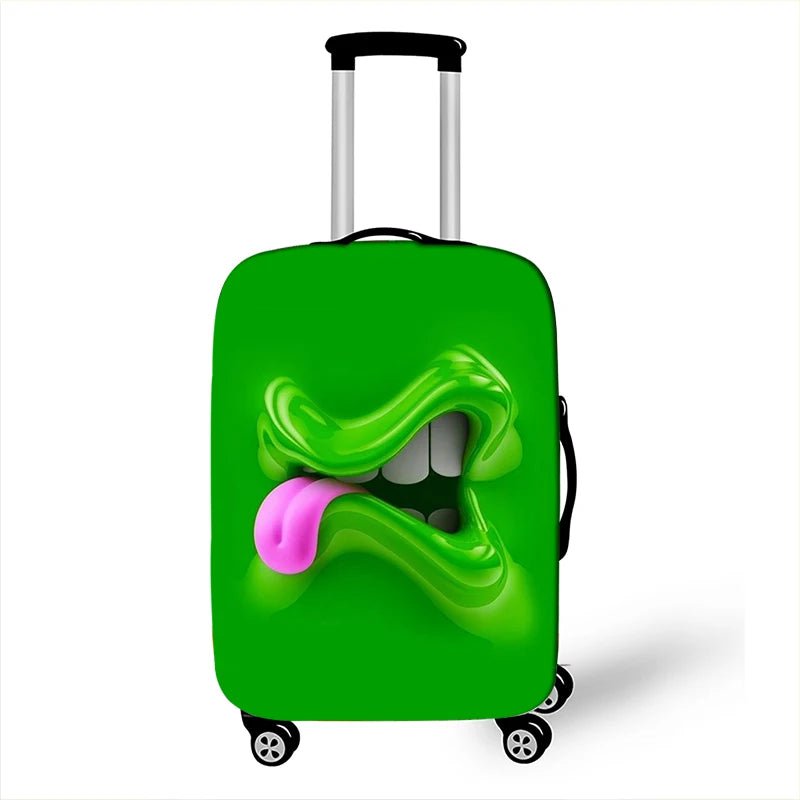 Funny Expression Print Luggage Cover pxtgaoguai37 / M