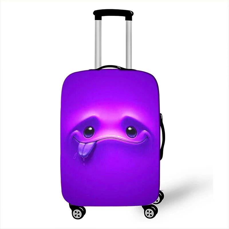 Funny Expression Print Luggage Cover pxtgaoguai47 / S