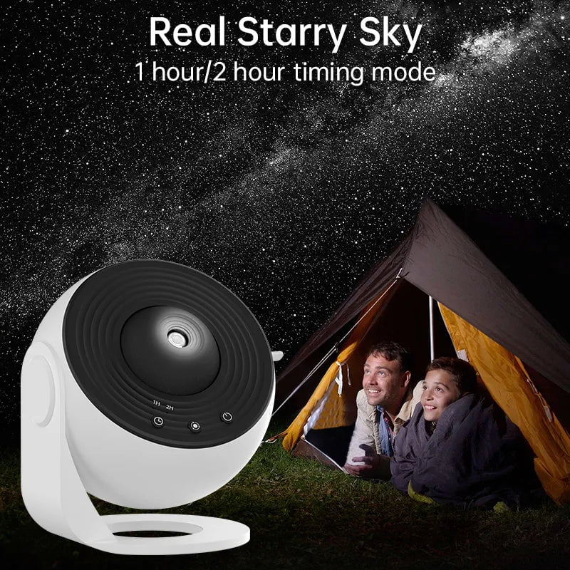 Galaxy Projector Night Light: 360° Rotate Planetarium Lamp for Kids Bedroom - Valentine's Day Gift, Wedding Decor 12  in 1 Projector / USB Plug