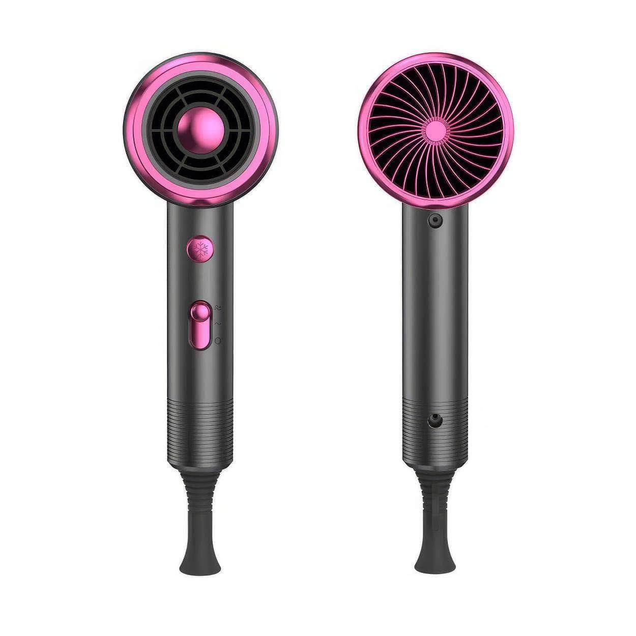 Hair Dryer with Diffuser & Comb Brush - 1800W Ionic, Constant Temperature Hair Care, Damage-Free