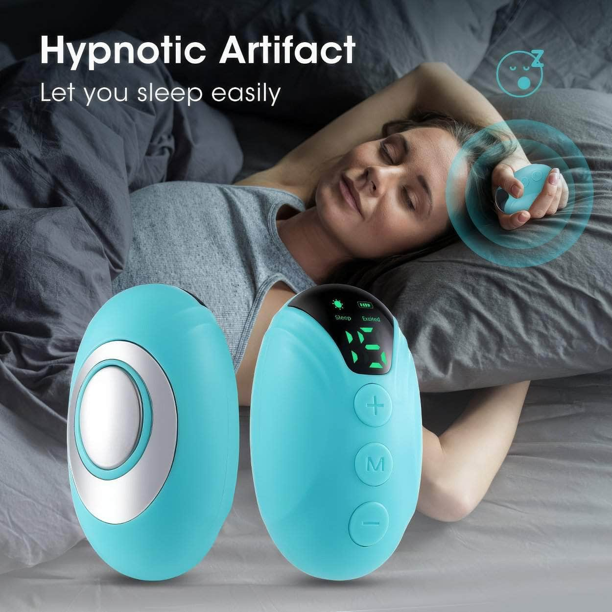 Handheld Sleep Aid Device: Relieve Insomnia, Help Sleep, Night Anxiety Therapy, Relaxation, Pressure Relief