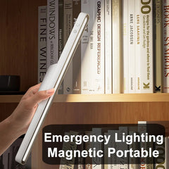 Hanging Magnetic Desk Lamp: LED, USB Rechargeable, Stepless Dimming