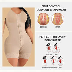 High Compression Fajas Colombiana Short Girdle - Post-Surgical Slimming Sheath for Women