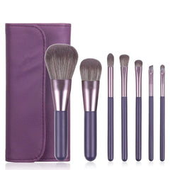 High-End Professional Makeup Brushes Set: Blush, Powder, Eyeshadow, Eyebrow, Foundation - Beauty Makeup Tools in a Stylish Bucket