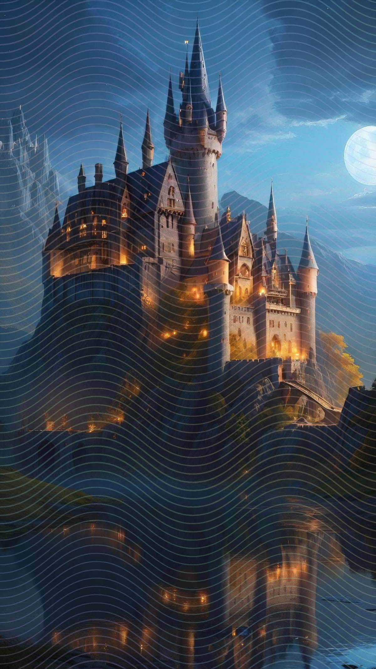 High Fantasy Magical Medieval Castle