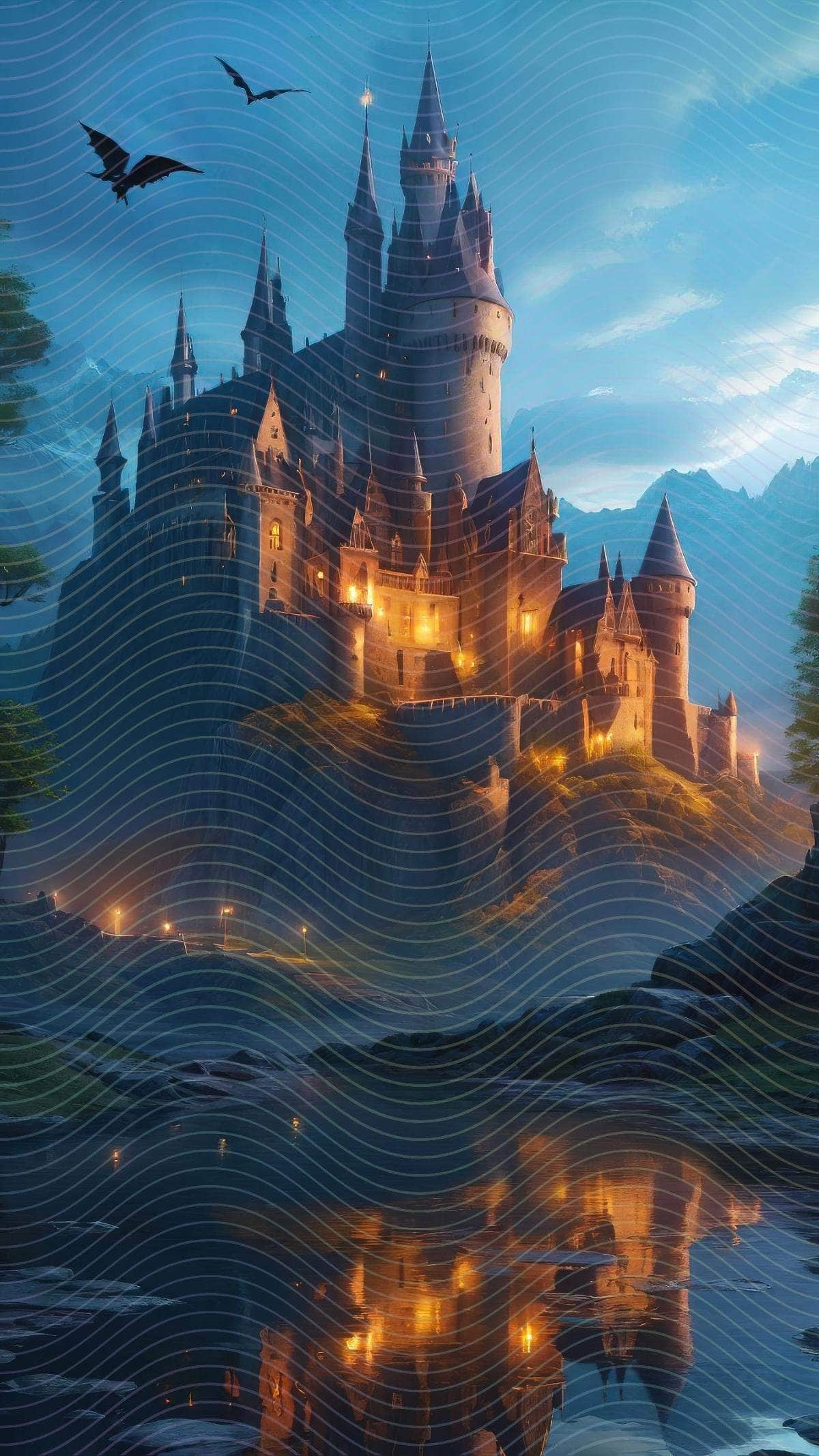 High Fantasy Magical Medieval Castle