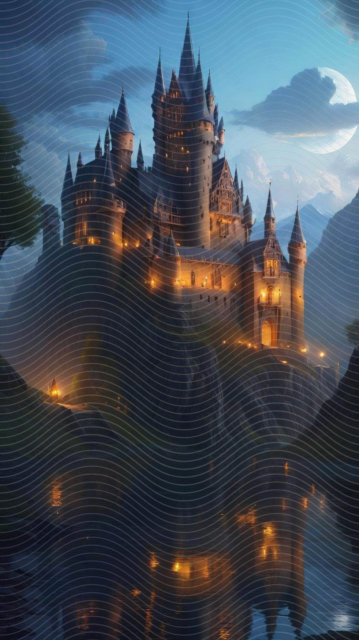 High Fantasy Magical Medieval Castle