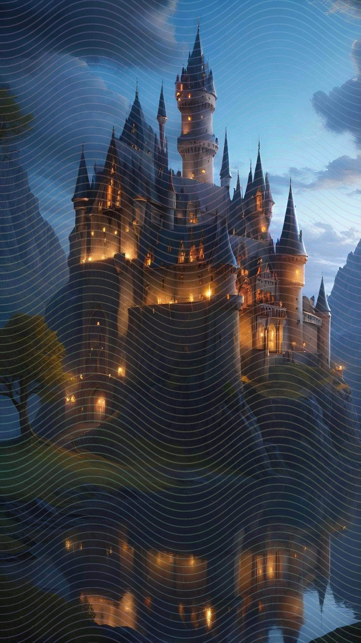 High Fantasy Magical Medieval Castle