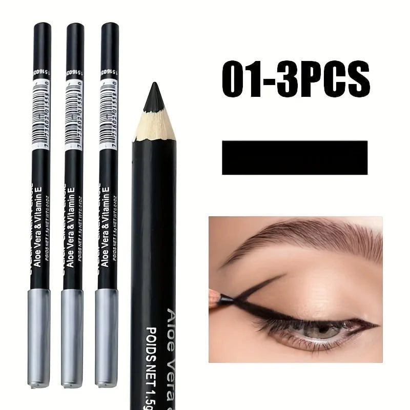 High-Pigment Eyeliner Pencil Set 01-3PCS
