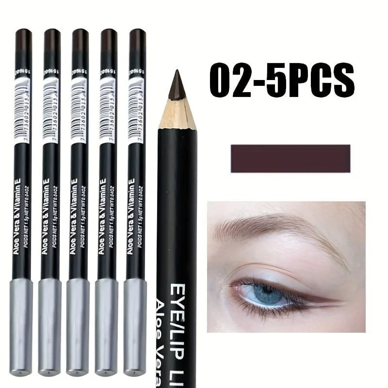 High-Pigment Eyeliner Pencil Set 02-5PCS