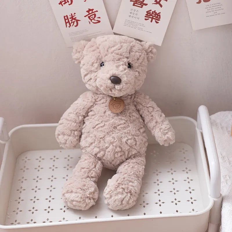 High-Quality Soft Stuffed Cartoon Animals - Bunny, Teddy Bear, Dog, Elephant, Unicorn 35cm brown bear / see description