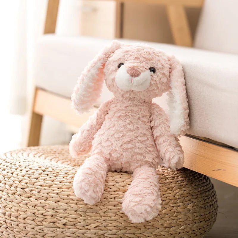 High-Quality Soft Stuffed Cartoon Animals - Bunny, Teddy Bear, Dog, Elephant, Unicorn pink bunny 36cm / see description