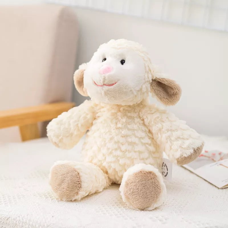 High-Quality Soft Stuffed Cartoon Animals - Bunny, Teddy Bear, Dog, Elephant, Unicorn sheep 34cm / see description
