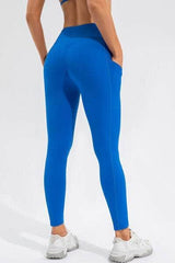 High Waist Active Leggings with Pockets