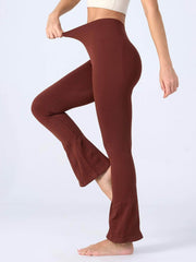 High Waist Active Pants Chestnut / S