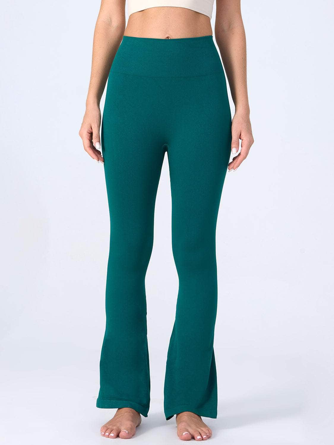 High Waist Active Pants Teal / S