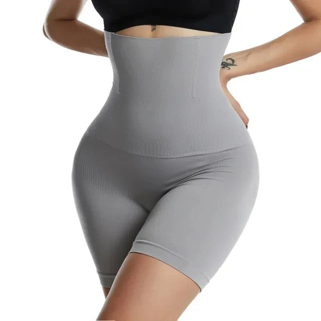 High Waist Trainer Panties - Tummy Control Butt Lifter Shorts for Women Gray / XS-S