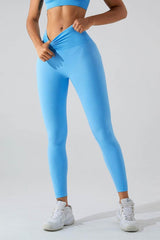 High Waist Wide Waistband Active Leggings