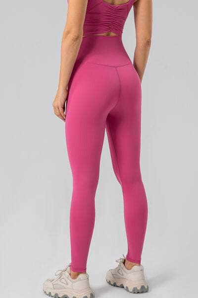 High Waist Wide Waistband Active Leggings