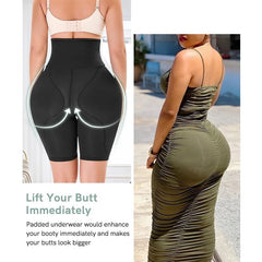 Hourglass Body Butt Lifter Control Panties - Shapewear with Foam Padded Hip Enhancer