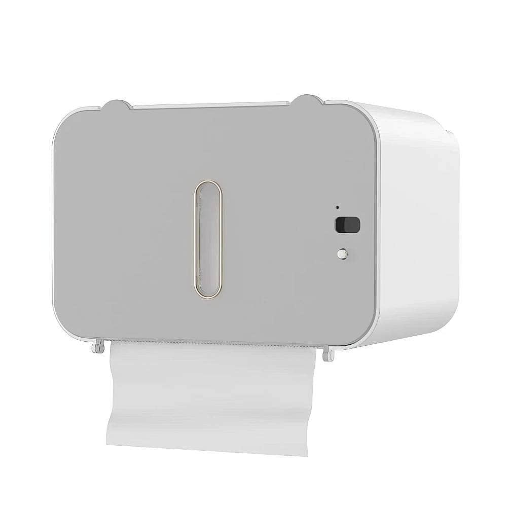 Induction Toilet Paper Holder Shelf - Automatic Paper Out, Wall-Mounted WC Paper Rack, Bathroom Accessories
