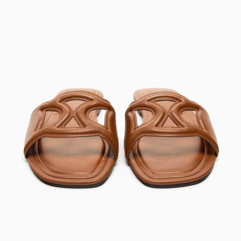 Interlocking Flat Padded Slippers