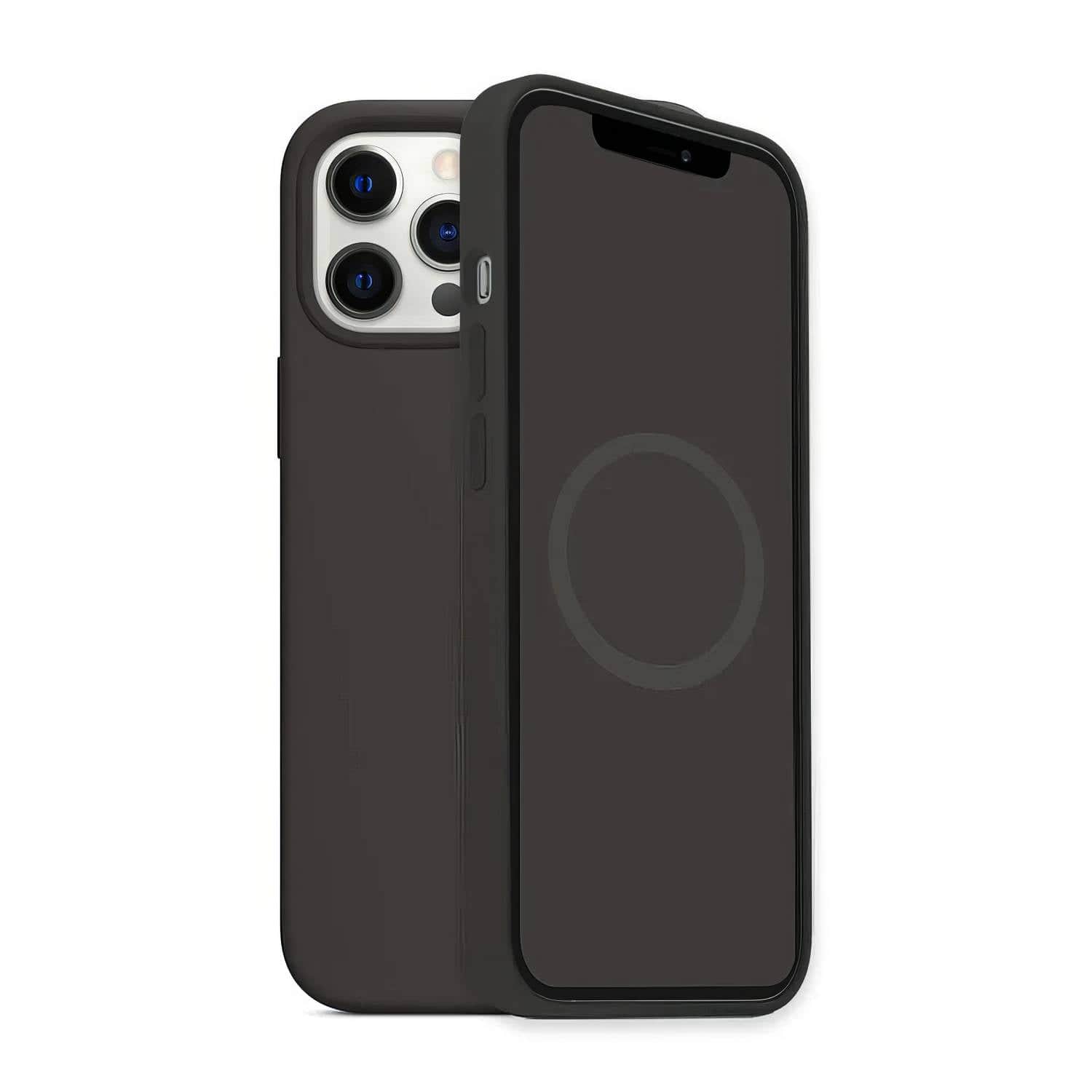 iPhone 12 Pro Max/12 Mini Liquid Silicone Case with MagSafe, Wireless Charging, and Drop Protection
