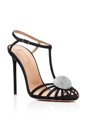 Jeweled Crystal Ball Shining Heels