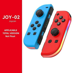 JOY 02 Wireless Gamepad with RGB LED, Bluetooth 5.2, Switch L/R Joypad for Nintendo Switch/Lite/OLED Console