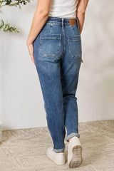 Judy Blue Full Size High Waist Drawstring Denim Jeans