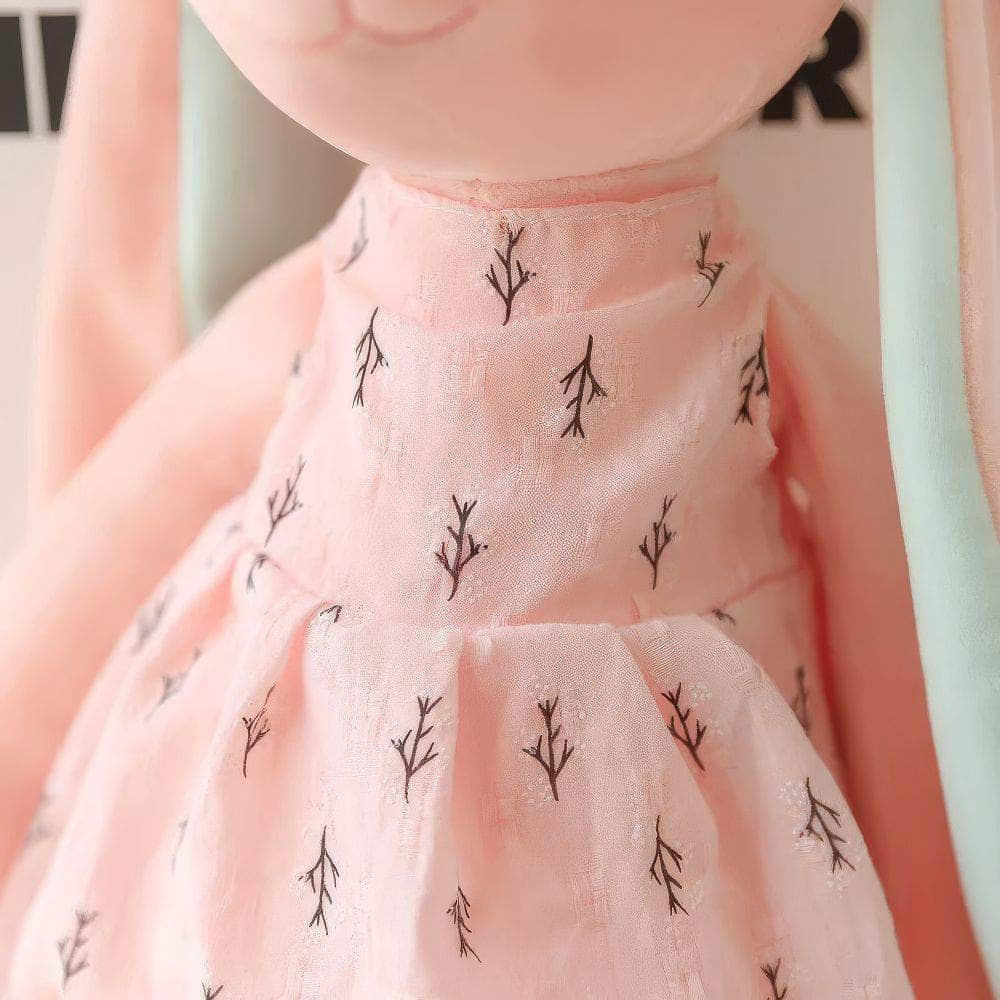 Kawaii Long Ear Rabbit Plush Toys - Baby Sleep Comfort Dolls, Stuffed Soft Animal Toys, Lovely Rabbit for Children Girls